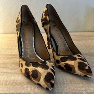 Sam Edelman leopard pumps